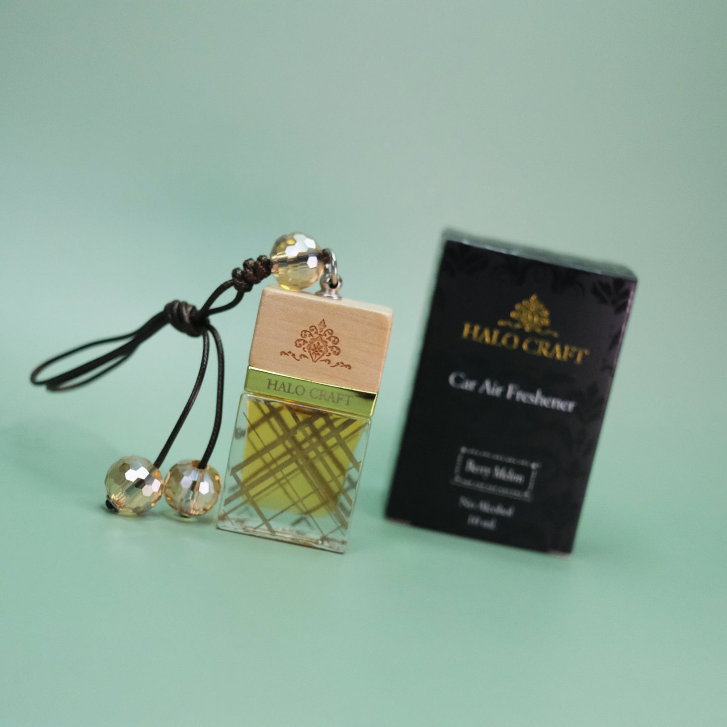 泰國直送!HALO CRAFT 華麗汽車香薰 無酒精配方 10ml (Berry Melon 雜莓蜜瓜) HALO CRAFT
