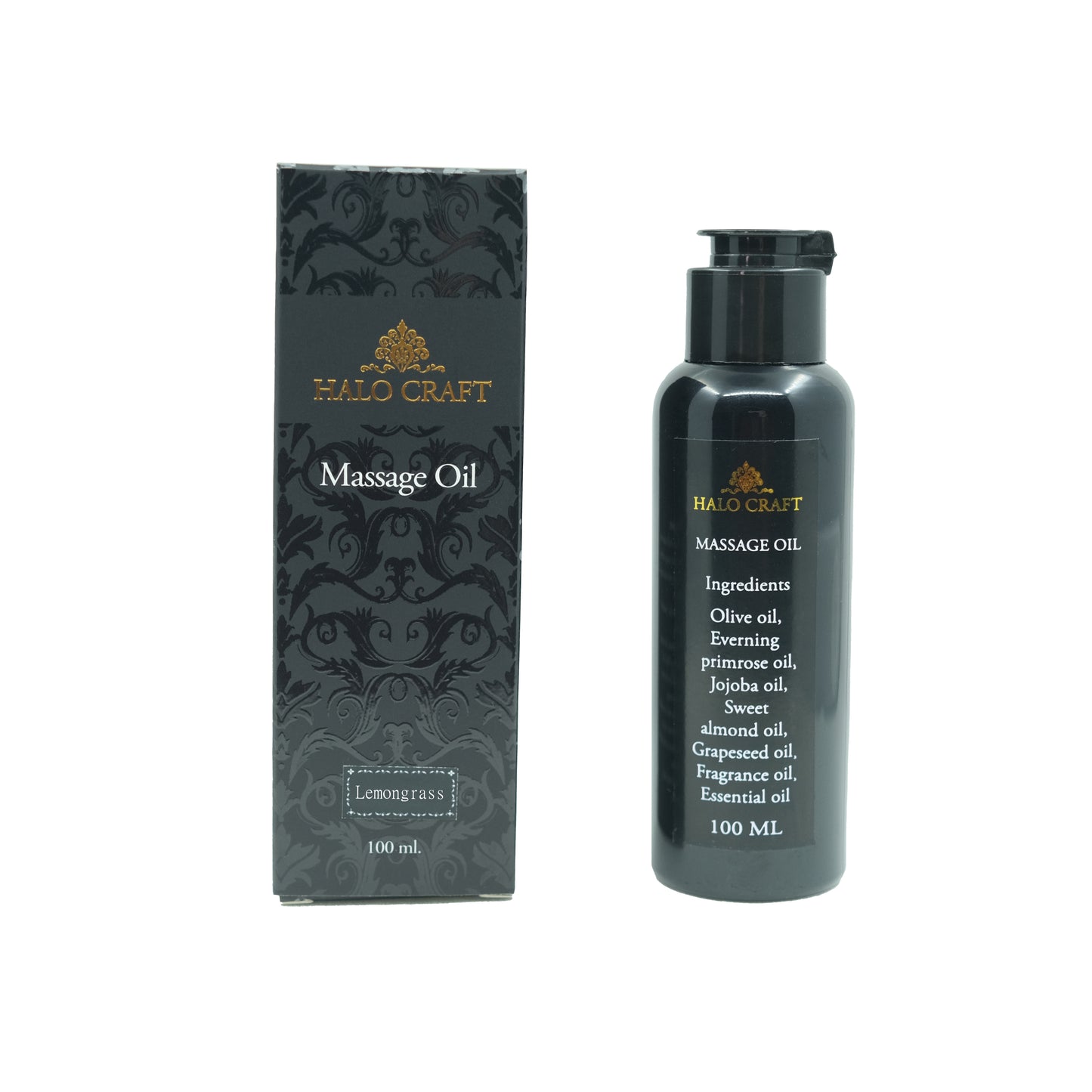 泰國直送!HALO CRAFT 按摩油 100ml (Lemongrass 香茅) 【原裝行貨】 HALO CRAFT